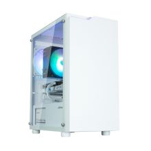 Product image of ZALMAN T4PLUSWHITE Mini ITX კომპიუტერის ქეისი