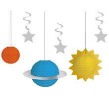Product image of დასაკიდებელი დეკორაცია Space Party 6 ნაწ.