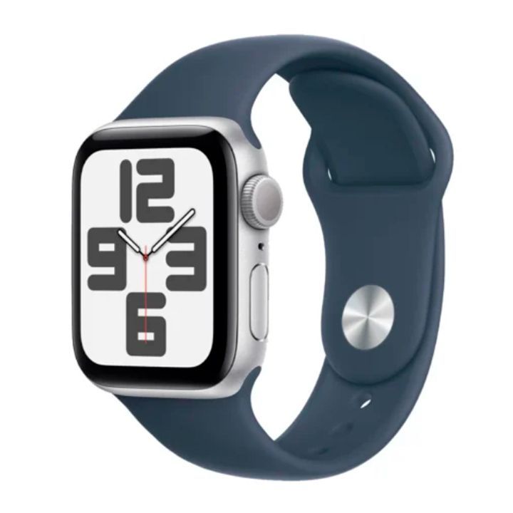apple-watch-se-gps-44mm-silver-aluminium-case-with-storm-blue-sport-band-sm-smart-saati