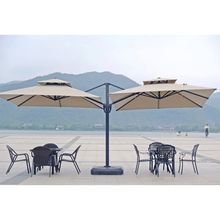 Product image of ქოლგა ორმაგი სადგამით 3x3 მ JHA-180KG