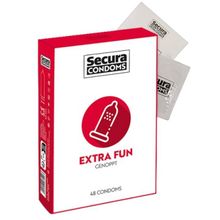 Product image of Secura 48ც პრეზერვატივი ექსტრა გართობა