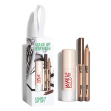 Product image of MAKE UP FOR EVER Mini Artist Color Lip Pencils & Super Boost Gloss Trio სასაჩუქრე ნაკრები