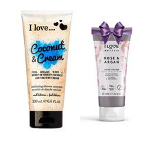 Product image of I Love Shower Smotthie Coconut ტანის სკრაბი + საჩუქარი ხელის კრემი