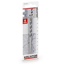 Product image of Kreator KRT010404 Concrete drill Ø 6x100mm ბეტონის ბურღი