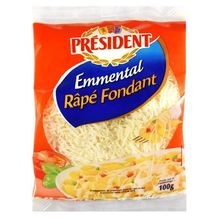 Product image of PRESIDENT ემენტალი 45% გახეხილი 100გრ