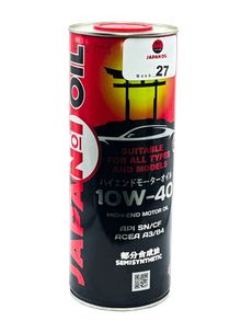 Product image of JAPAN#1 OIL 10W-40 ძრავის ზეთი 1 ლ