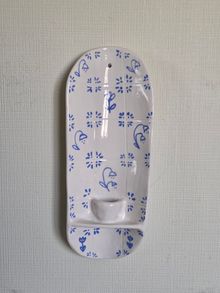 Product image of ხელნაკეთი კედლის სასანთლე