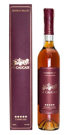 Product image of Le Caucase ქართული ბრენდი 5-წლიანი 500მლ