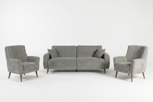 Product image of COMFORT ROOM თურქული სამეული 3+1+1 AMSTERDAM ღია ნაცრისფერი
