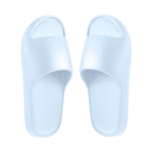 Product image of ქალის ჩუსტი(36-37)/Womens Macaron Color Bread-Shape Bathroom Slippers(Blue,36-37)