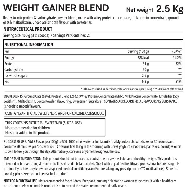 myprotein-impact-weight-gainer-unflavoured-25kg-geineri-photo-3