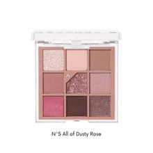Product image of Unleashia Glitterpedia Eye Palette No.5 All of Dusty Rose თვალის ჩრდილების პალიტრა