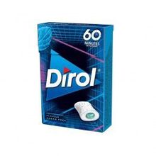 Product image of Dirol 60 წუთი პიტნის  საღეჭი რეზინა 19.5გრ