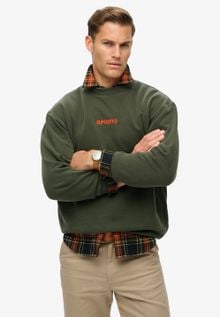 Product image of superdry ჰუდი Micro logo graphic loose crew