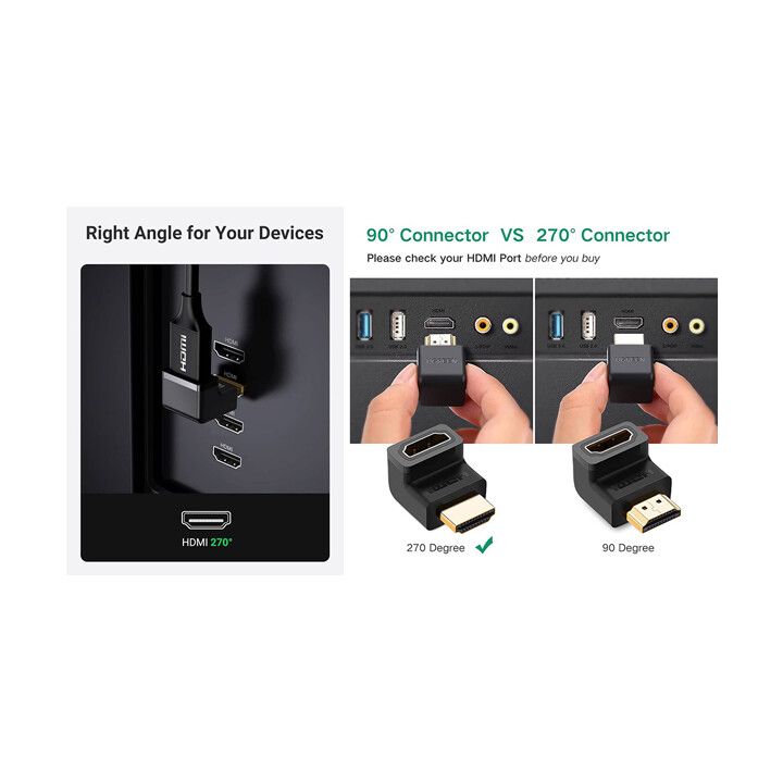 ugreen-hd112-20109-4k-hdmi-adapter-male-to-female-down-angled-kutkhis-gadamqvani-adapteri