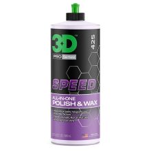 Product image of 3D პოლირებისა და ცვილით დაცვის საშუალება SPEED All-In-One 946 მლ