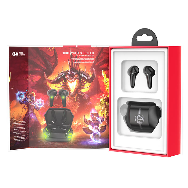 Hoco S21 Black Gaming ყურსასმენი - Extra.ge - 648298
