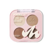 Product image of თვალის ჩრდილების პალიტრა/Minimalist 4-Shade Makeup Palette (Earth Tone)