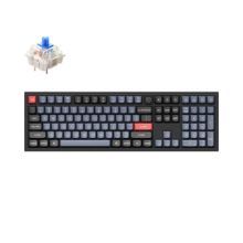 Product image of KEYCHRON Q6 104KEY GATERON G PRO BLUE RGB სადენიანი მექანიკური კლავიატურა