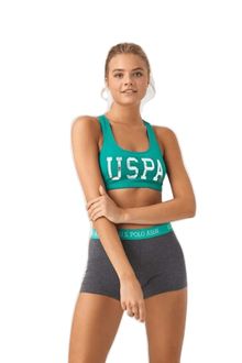 Product image of U.S. Polo Assn. 66264 ქალის საცვლები ორეული (მწვანე)