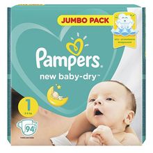 Product image of Pampers 1ზ 3-5კგ 94ც