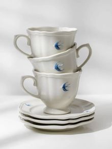 Product image of Cocktail ჩაის/ყავის ჭიქა ლამბაქით "მერცხლები"