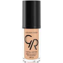 Product image of Golden Rose TOTAL COVER 2IN1 ტონალური&კონსილერი N12