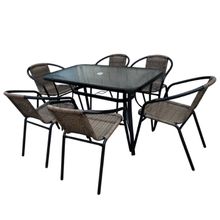 Product image of Gardex გარე ავეჯის კომპლექტი ყავისფერი