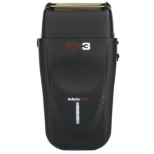 Product image of DOUBLE FOIL X3 SHAVER BLACK FXX3SBE უსადენო ბადისებრი წვერსაპარსი