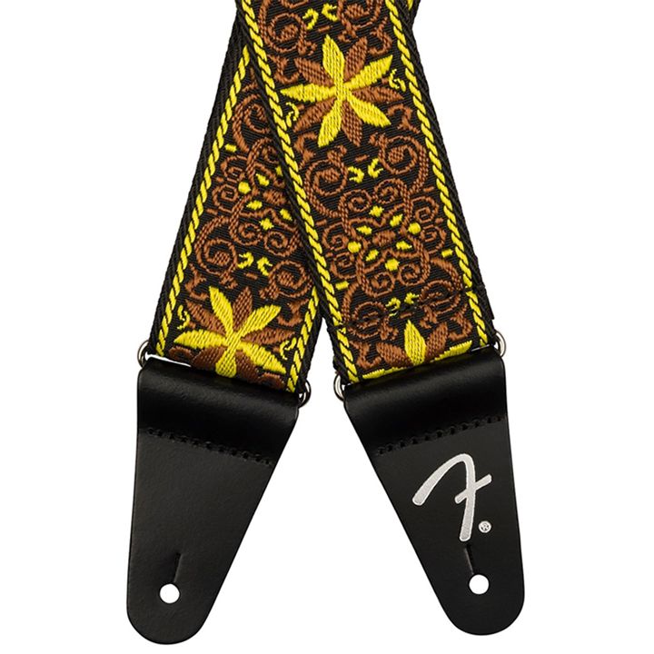 fender-pasadena-woven-strap-yellow-wallflower-gitaris-qamari-photo-2