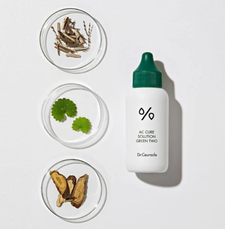 drceuracle-ac-cure-solution-green-two-50ml-gamonaqris-tsertilovnad-samkurnalo-sashualeba-photo-3
