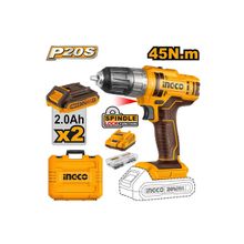 Product image of INGCO CDLI200528 20V ნახშირიანი ელექტრო ხრახნდამჭერი