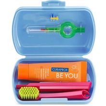 Product image of Curaprox Travel Set Blue პირის ღრუს მოვლის ნაკრები
