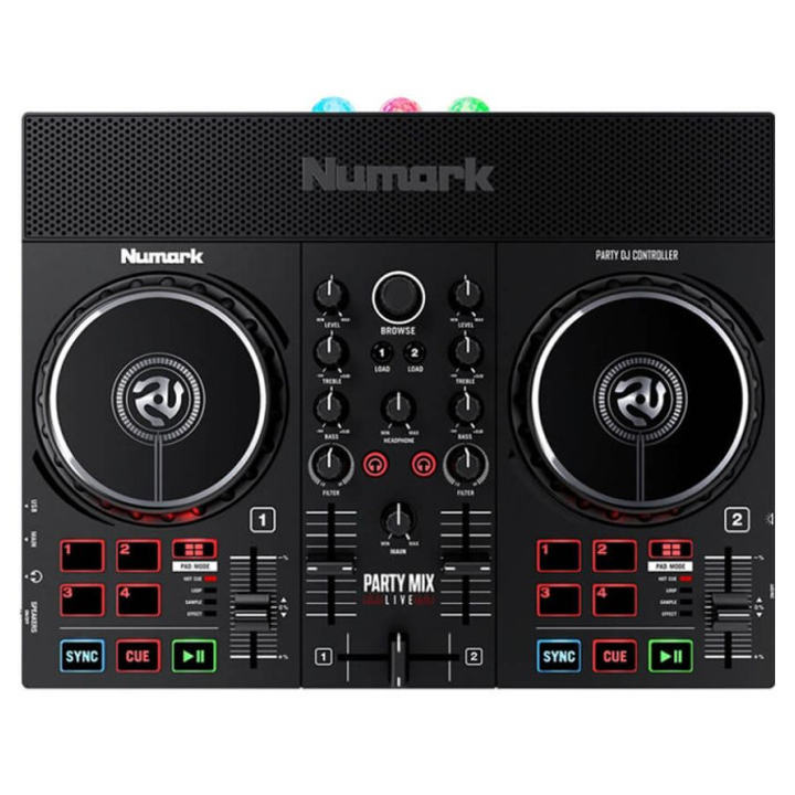 numark-partymixlivexeu-dj-controller-with-party-lights-speake-dijei-kontroleri