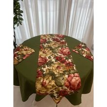 Product image of MSA Group 1.8მ მაგიდის გადასაფარებელი შატო ბურგუნდი მწვანეზე