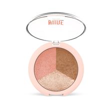 Product image of Golden Rose NUDE LOOK BAKED TRIO FACE POWDER პუდრი