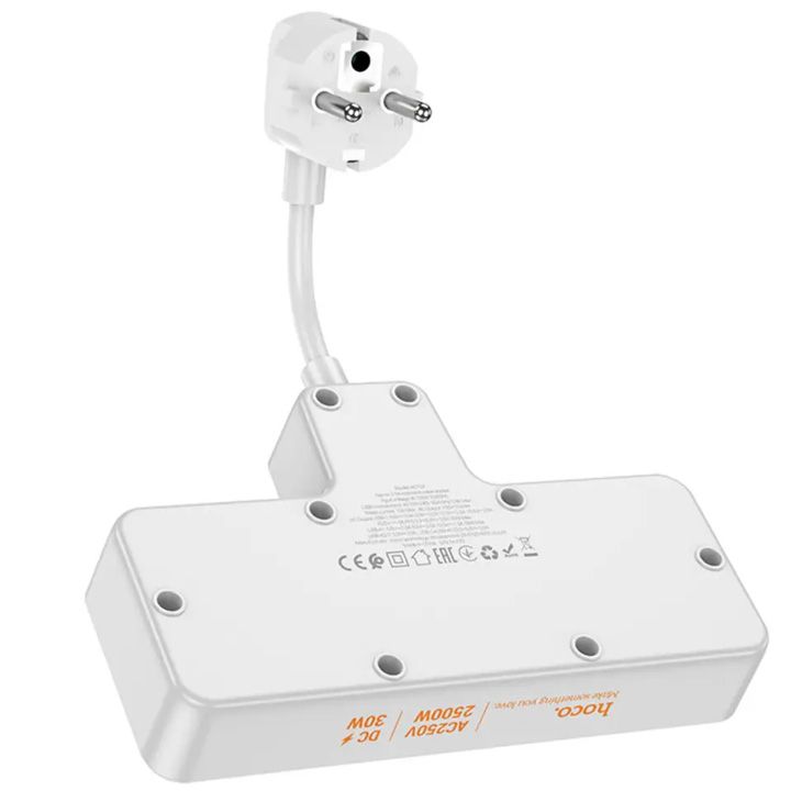 hoco-ac12a-reise-2-position-expansion-socketpd30w1c3aeu-black-photo-3