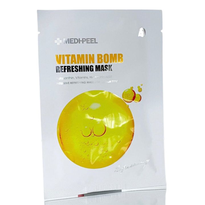 medi-peel-vitamin-bomb-mask-sakhis-qsoviluri-nighabi
