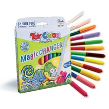 Product image of ToyColor BOX 10+2 MAGIC CHANGER ფლომასტერის ნაკრები