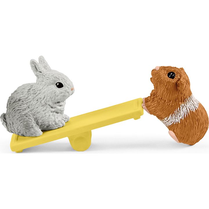 schleich-rabbit-and-guinea-pig-hutch-satamasho-figura-photo-4