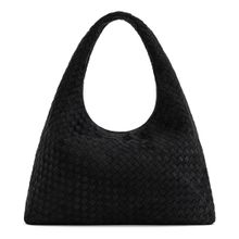 Product image of JW PEI Women's Iaura Faux Suede Woven Shoulder Bag ქალი ჩანთა