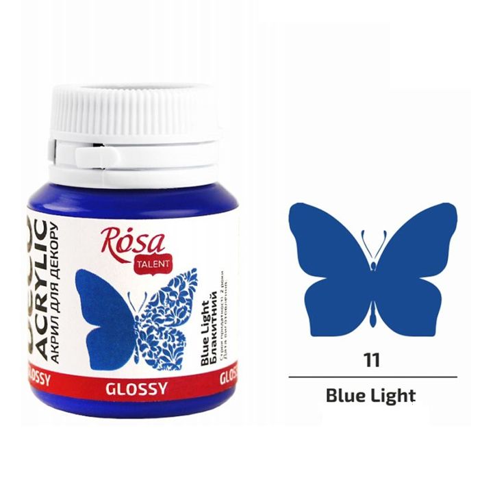 rosa-talent-blue-glossy-20ml-akrilis-saghebavi-dekoratsiistvis-photo-2