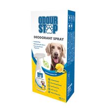 Product image of ODOUR STOP 500მლ დეოდორანტი სპრეი ლიმონისა და მწვანე ჩაი ექსტრაქტით