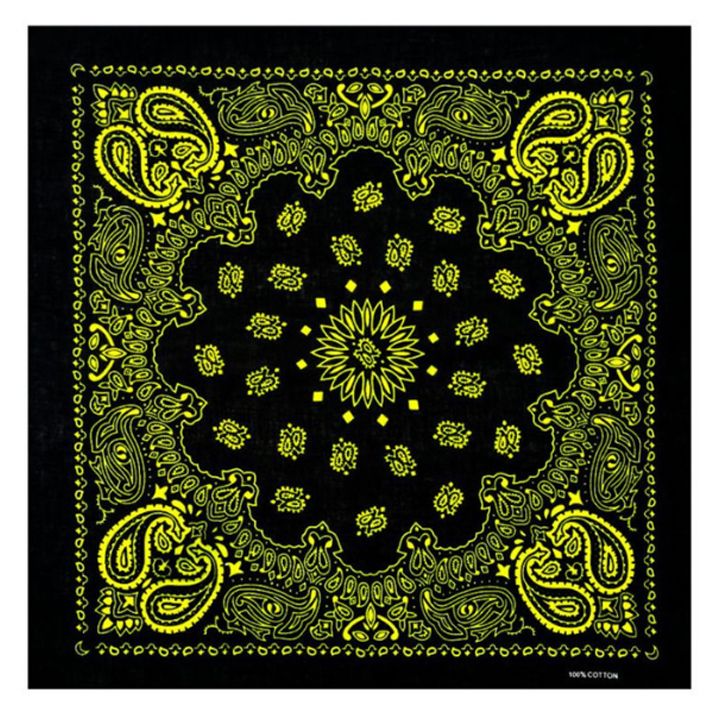 bandana-japanese-paisley-black-and-yellow-bendena