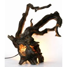 Product image of ხის დეკორატიული სანათი მინის ბოთლით