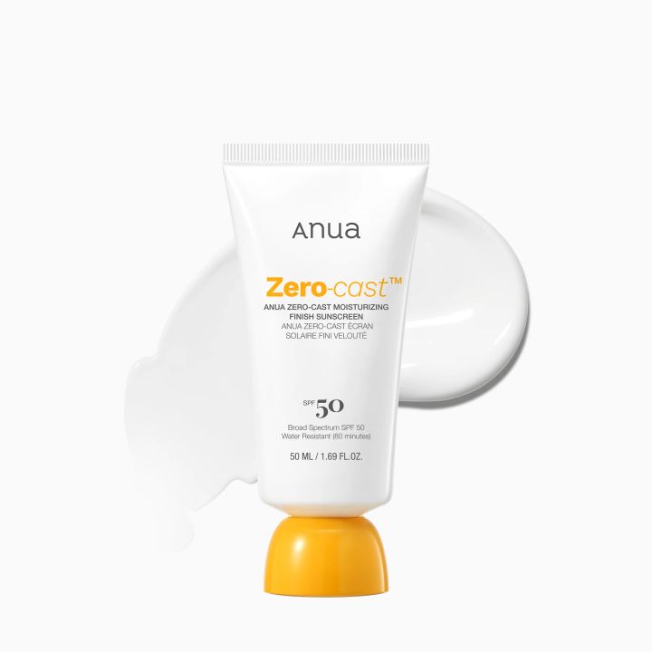 anua-zero-cast-moisturizing-finish-sunscreen-mzisgan-damtsavi