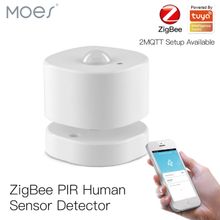 Product image of MOES ZigBee Smart PIR Motion Sensor Human Sensor Detector 2MQTT Setup Available