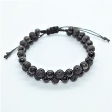 Product image of PIETRA ობსიდიანის და ლავის ქვის სამაჯური