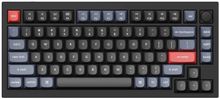 Product image of კლავიატურა Keychron Q1 84Key, Gateron G PRO Brown, USB-A, Hot-Swap, QMK, Knob, EN, RGB