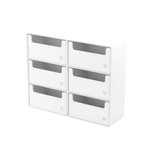 Product image of MINISO Patterned Series Stackable Drawer Storage Cabinet with Six Slots სათავსო ყუთი